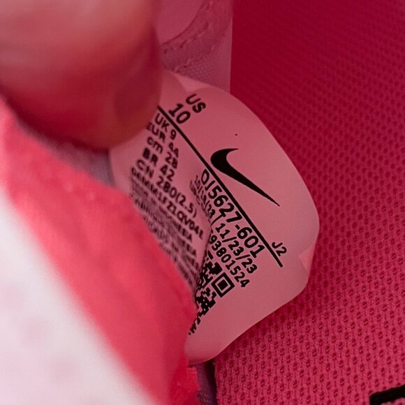 Nike Zoom Superfly 9 Academy IC Indoor Soccer Shoes DJ5627-601 Mens Size 10 Pink - Picture 14 of 15